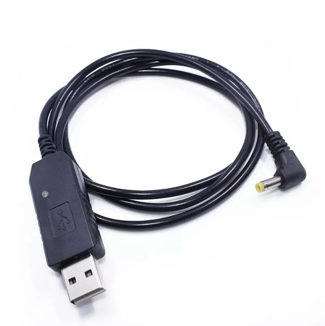 Зарядный адаптер USB для зарядки аккумуляторов раций Baofeng